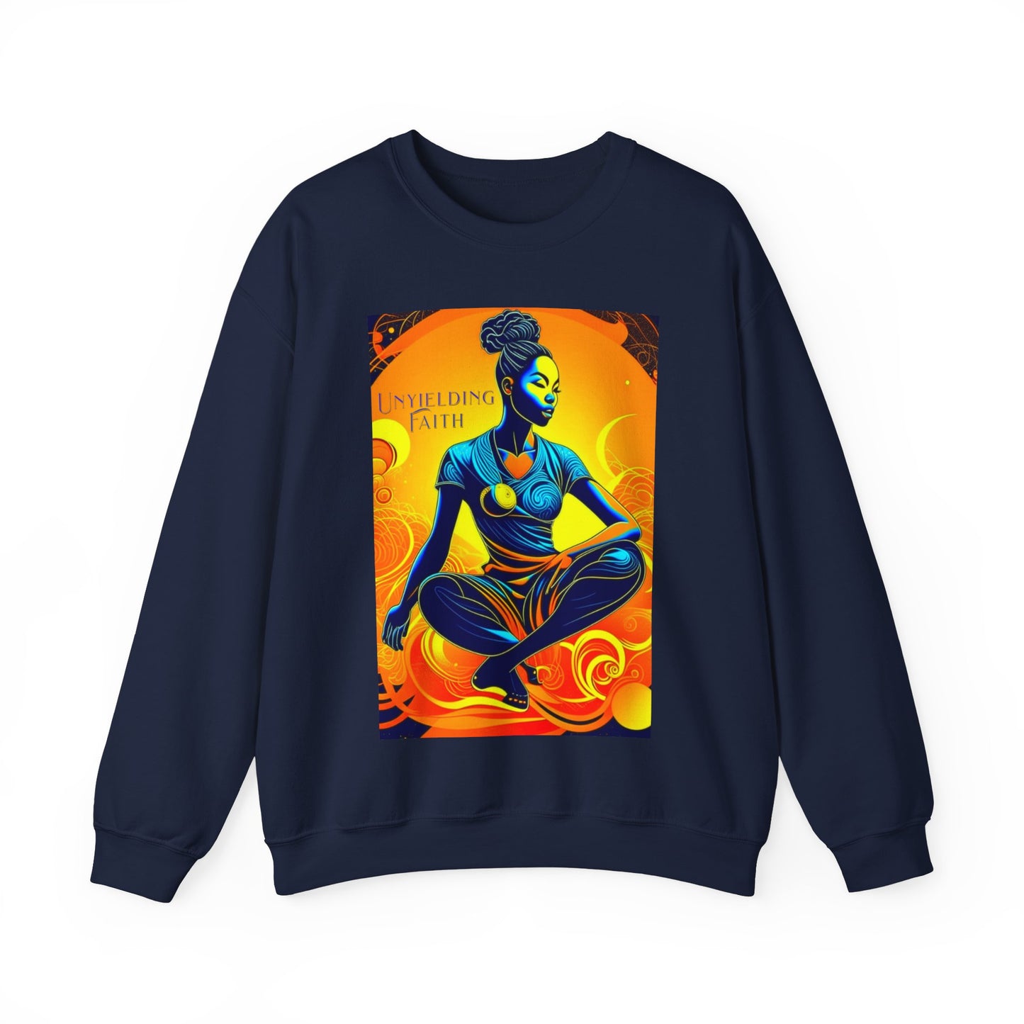 Unyielding Faith Unisex Heavy Blend™ Crewneck Sweatshirt