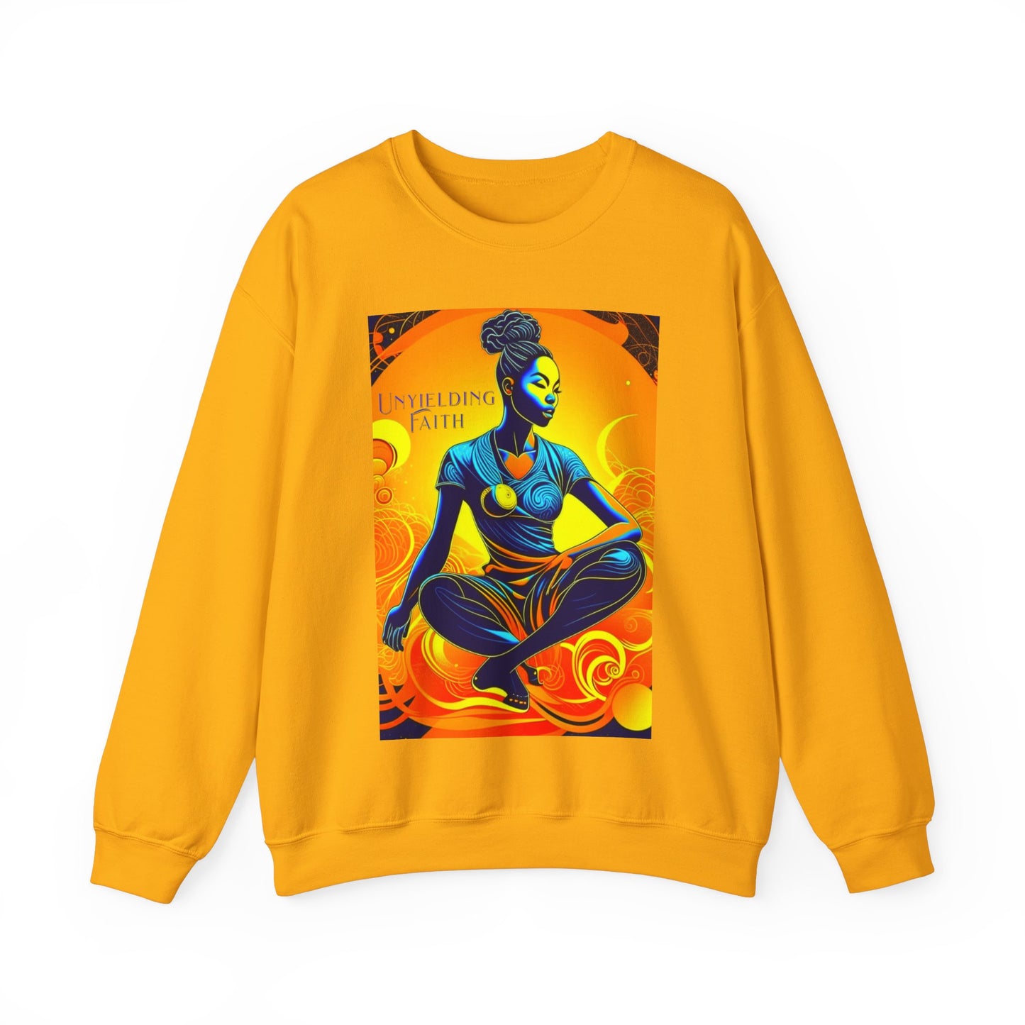 Unyielding Faith Unisex Heavy Blend™ Crewneck Sweatshirt